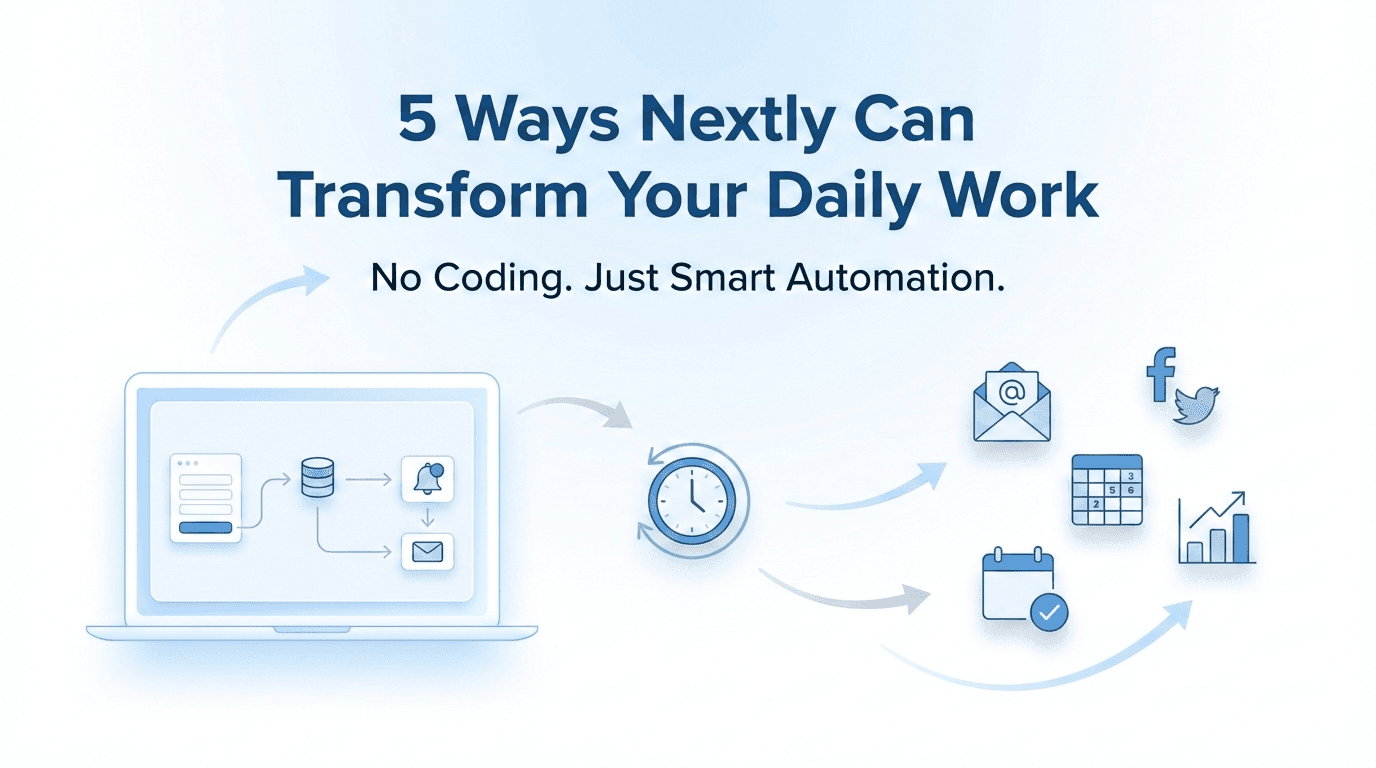 5 Ways Nextly Can Transform Your Daily Work (Without Any Coding!)